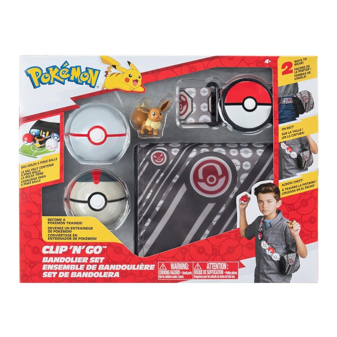 Pokémon Clip'N'Go Bandolier Set - Eevee