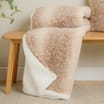 The Winter Warmer Collection Faux Fur Deer Throw 
