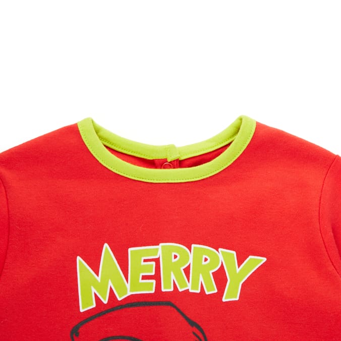 The Grinch Baby Sleepsuit