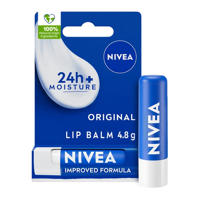 Nivea Lip Balm 4.8g - Original Care