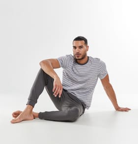 Originals Sleepwear T-shirt & Cuffed Bottoms Pyjama Set