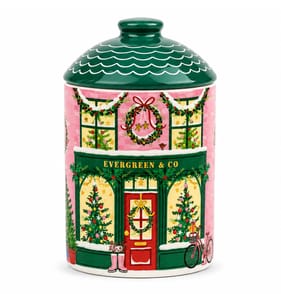  Christmas Ceramic Scented Candle 220g - Evergreen & Co 