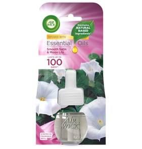 Air Wick Single Refill Plug In 19ml - Smooth Satin & Moon Lily