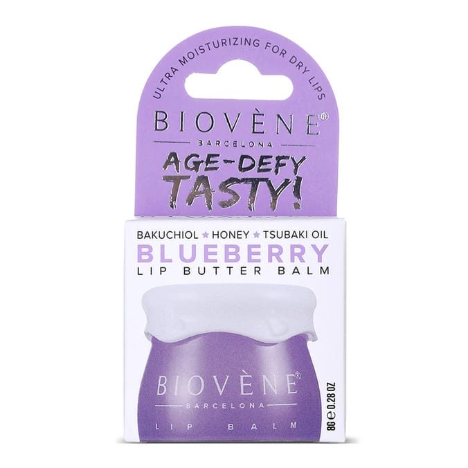 Biovene Age-Defy Lip Butter Balm 8g - Blueberry & Bakuchiol