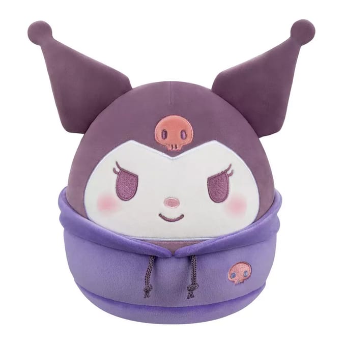 Squishmallows Original Sanrio 8" Plush - Hoodie Kuromi