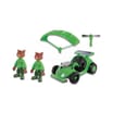 Mille Bornes Challenge Vehicle & Figure Playset - Robby & Bobby