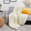 Home Collections Chenille Cable Throw