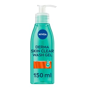 Nivea Derma Skin Clear Wash Gel 150ml