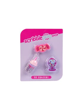 Scrible Pop Shop 3D Erasers