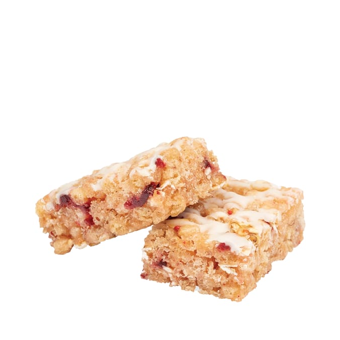 Skinny Crunch Light Raspberry & White Chocolate 5 Bars Snack x10