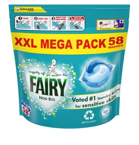 Fairy Non Bio Pods 58 Washes