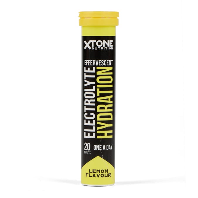 XTone Nutrition Electrolyte Hydration Effervescent Tablets 20s - Lemon