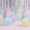 Let's Party Pastel 9" Balloons 25 Pack x2