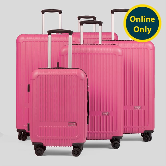 Super 5 Little Venice Hard Shell Set of 5 Suitcases 20",26",28",30" & 32"
