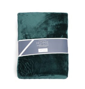 Home Collections Extra Large Super Soft Throw - Green