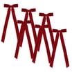 Festive Feeling Christmas Long Tail Bows 6 Pack