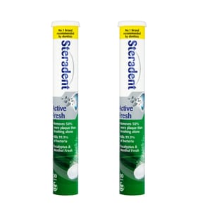 Steradent Active Fresh 30 Tablets x2
