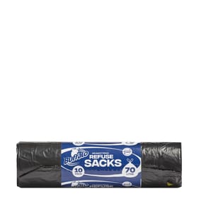 Buffalo Drawstring Refuse Sacks 70l 10 Pack