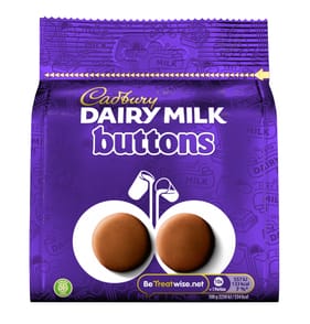 Cadbury Dairy Milk Chocolate Buttons Bag 85g