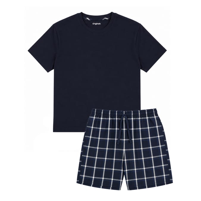 Originals Men's Navy T-Shirt & Shorts Pyjamas