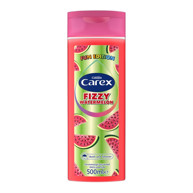 Carex Fun Edition Bath and Shower 500ml - Fizzy Watermelon