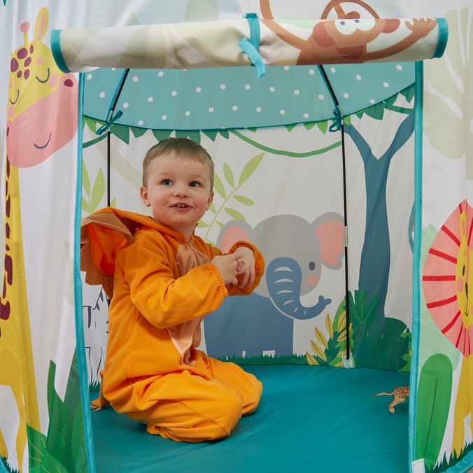 Liberty House Toys Kids Jungle Play Tent and Play Mat Set