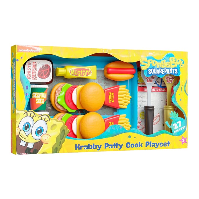 Spongebob Squarepants Krabby Patty Cook Playset