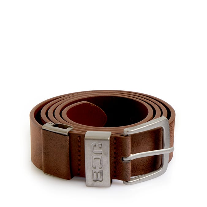 JCB Leather Lined Adjustable Belt