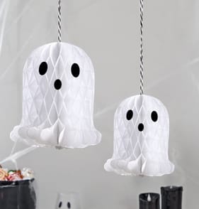 Hallow Scream Honeycomb Ghost