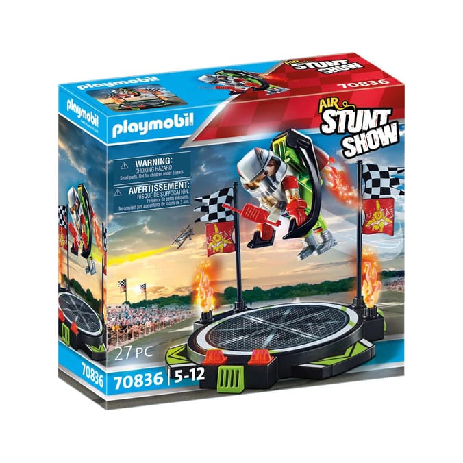Playmobil Air Stunt Show Stuntman with Jetpack 70836