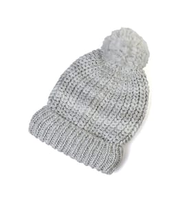 The Winter Warmer Collection Grey Pom Pom Hat