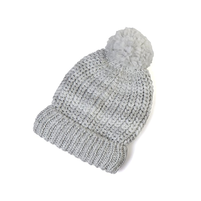 The Winter Warmer Collection Grey Pom Pom Hat