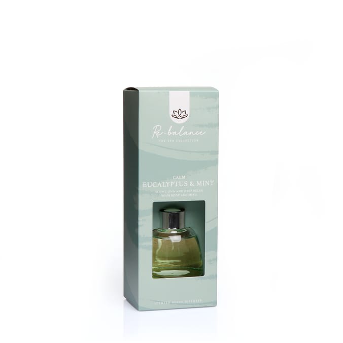 Re-balance Reed Diffuser - Eucalyptus & Mint