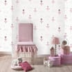 Ballerina Wallpaper 12461 - Cream/Pink