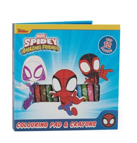 Spidey Colouring Pad & Crayons