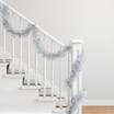 Nordic Spirit Tinsel Garland 10m - Silver