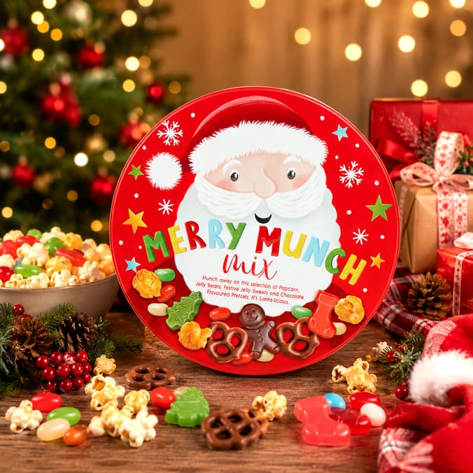 Christmas Munch Mix Filled Tin 320g