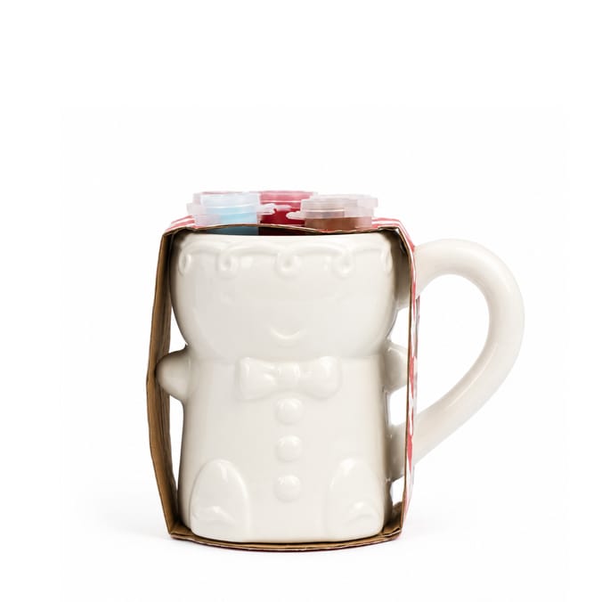 Sleigh Bells Paint Your Own Gingerbread Mug
