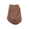 My Pets Teddy Fleece Brown Dog Coat