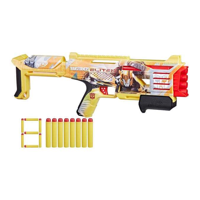 Nerf Transformers Bumblebee Dart Blaster