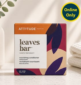 Attitude Natural Care Leaves Bar Sandalwood Nourishing Conditioner 113g