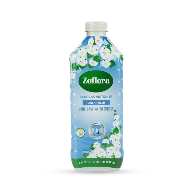 Zoflora Fabric Conditioner 1.25 Litre - Fresh Linen