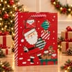 Sleigh Bells Red Santa Gift Bag