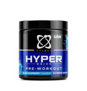 USN Select Hyper Drive Pre-Workout 150g - Blue Raspberry
