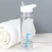 Personalised Water Bottle - Blue Name