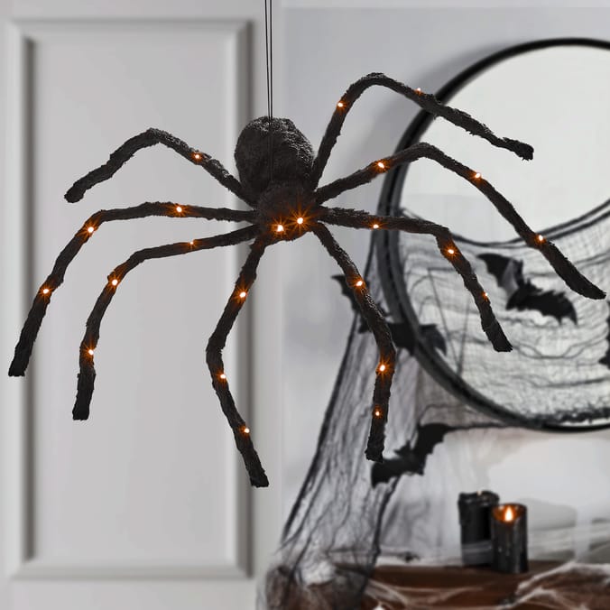 Haunted House 5ft Led Light Up Spider