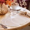 Hinch Home Pumpkin Shaped Placemat 2 Pack