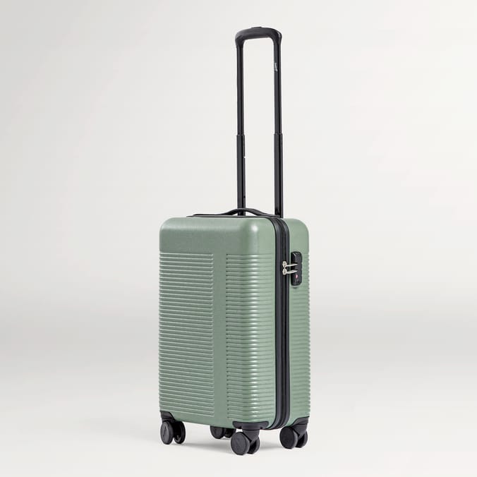 Salisburys Hard Shell Lisbon Expandable Suitcase - Green