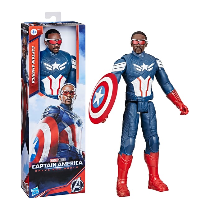 Marvel Studios Captain America Brave New World Titan Hero Series - Captain America