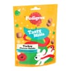 Pedigree Tasty Minis Christmas Dog Treats Chewy Cubes 130g - Turkey Flavour Chunks x8